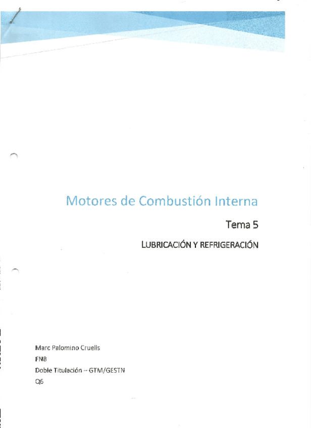 Miniatura del documento Tema 5 - Lubricación y refrigeración.pdf