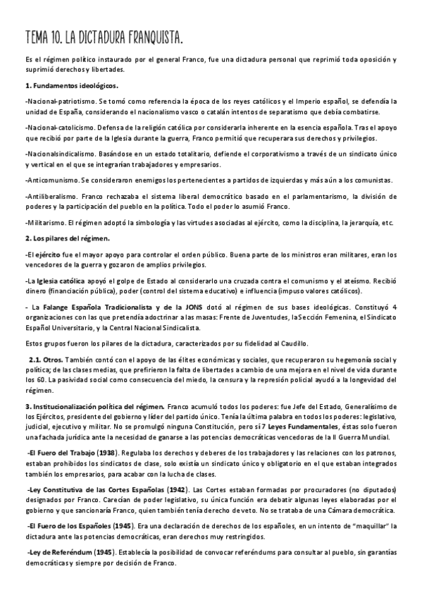 Miniatura del documento TEMA-10.-La-creacion-del-Estado-franquista.-Fundamentos-ideologicos-y-apoyos-sociales.-1939-1975.pdf