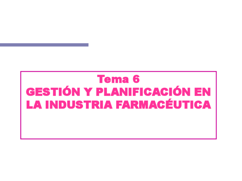 Miniatura del documento Tema 6 Gestión Industria Farmacéutica.pdf