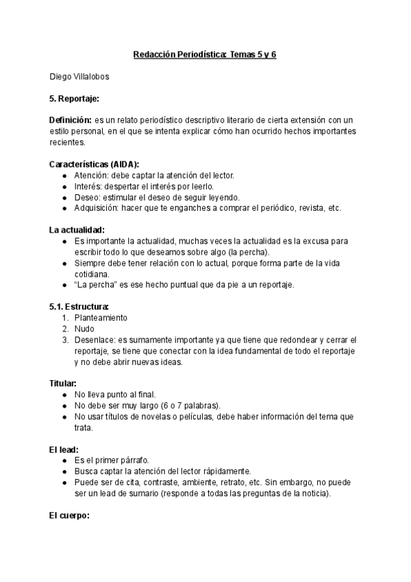 Miniatura del documento Redacción Periodística: Unidad 5 y 6.pdf