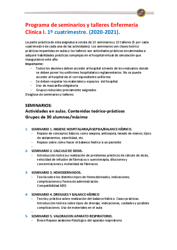 Miniatura del documento SEMINARIOS-Y-TALLERES-ENFERMERIA-CLINICA-I-20-21.pdf