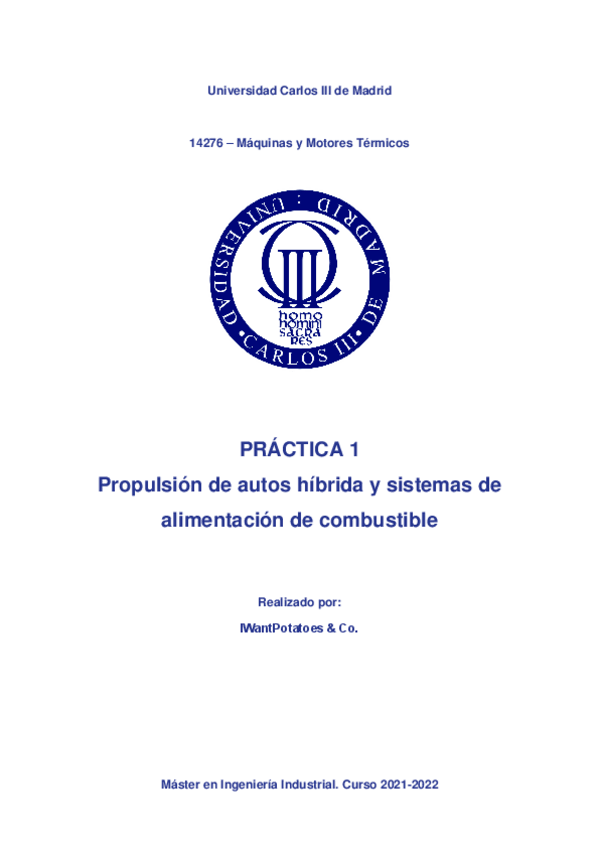 Miniatura del documento PRACTICAVehiculosHibridosMaquinasYMotoresTermicos.pdf