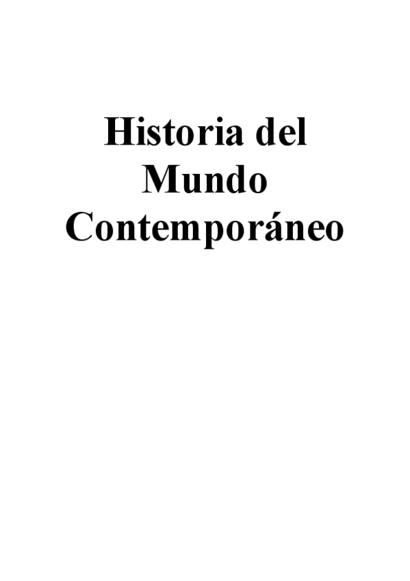 Miniatura del documento Historia del Mundo Contemporáneo.pdf