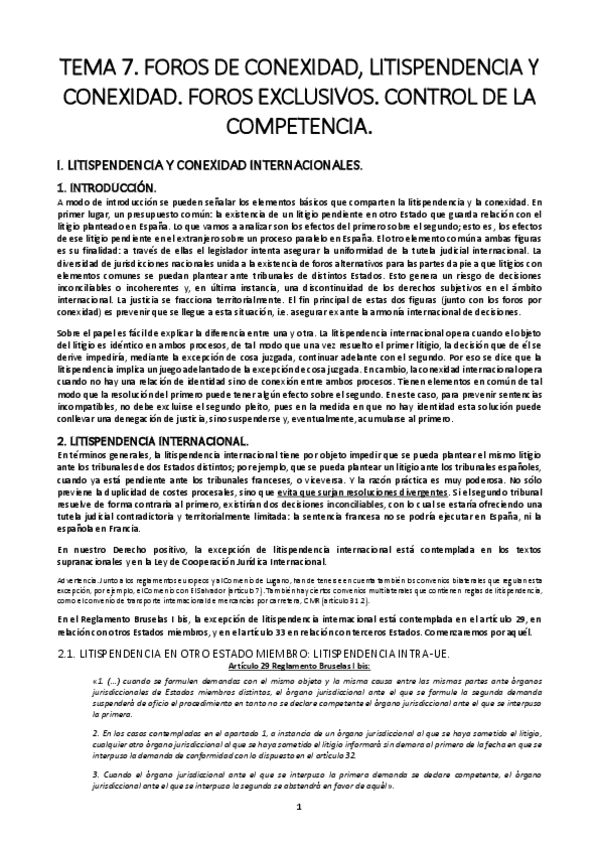 Miniatura del documento TEMA-7.-FOROS-DE-CONEXIDAD-LITISPENDENCIA-Y-CONEXIDAD.pdf