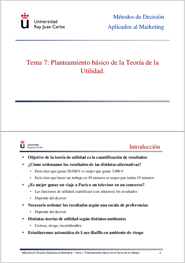 Miniatura del documento Met_Decision_Marketing_Tema07_Planteamiento_básico_utilidad.pdf