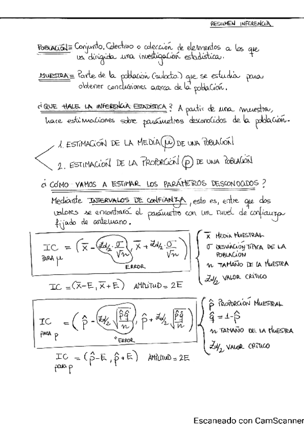 Miniatura del documento Resumen-Inferencia-Estadistica..pdf