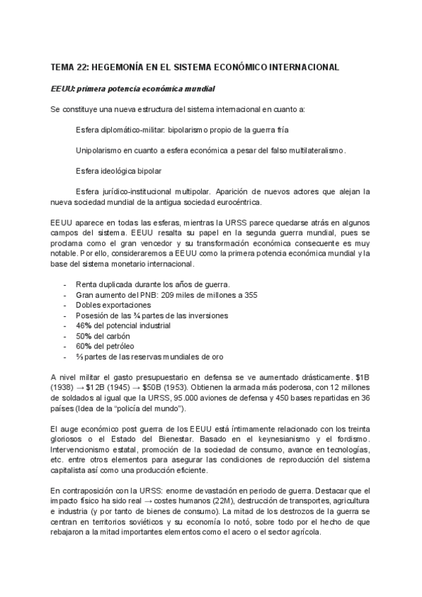 Miniatura del documento Apuntes tema 22-27 Relaciones Internacionales UAB.pdf