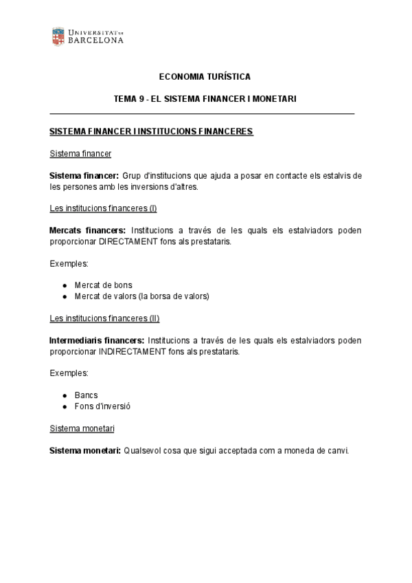 Miniatura del documento TEMA-9 - El sistema financer i monetari (cat).pdf