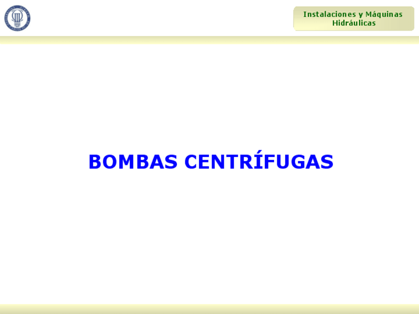 Miniatura del documento Hidráulica (Teoría) - 3 Máquinas hidráulicas.pdf