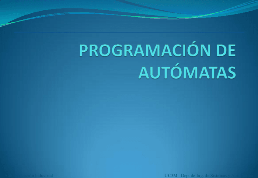 Miniatura del documento Automatización (Teoría) - 4.5. Programación.pdf