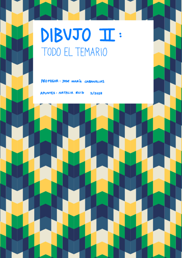 Miniatura del documento Dibujo II: Todo el Temario.pdf