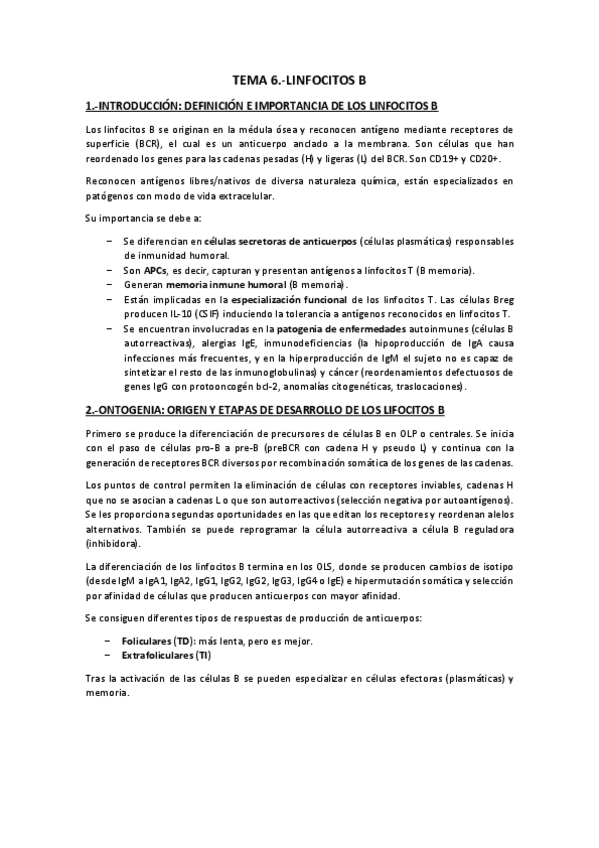 Miniatura del documento Tema 6.-Linfocitos B.pdf