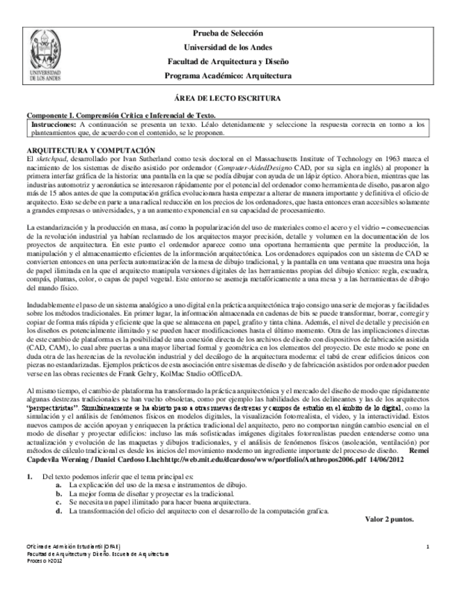 Miniatura del documento Prueba-de-Arquitectura-I-2012.pdf