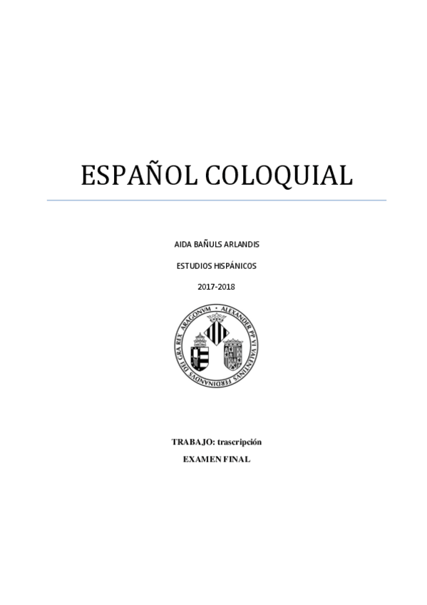Miniatura del documento ESPAÑOL COLOQUIAL apuntes.pdf