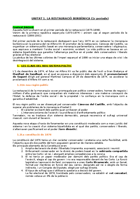 Miniatura del documento UNITAT-1.-restauracio-borbonica-1r-periode.docx