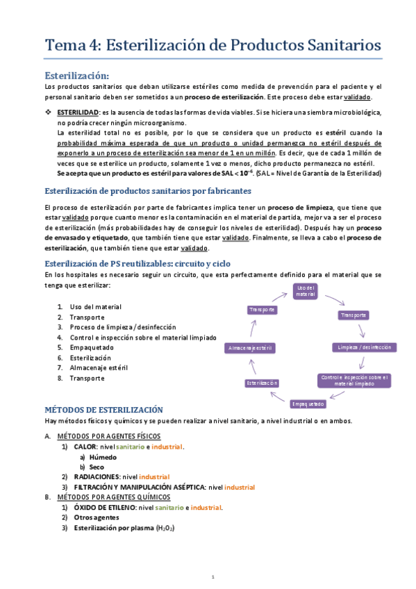 Miniatura del documento Tema 4. Esterilización de productos sanitarios.pdf