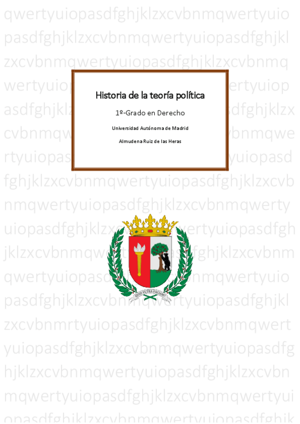 Miniatura del documento Apuntes historía de la teoría política.pdf