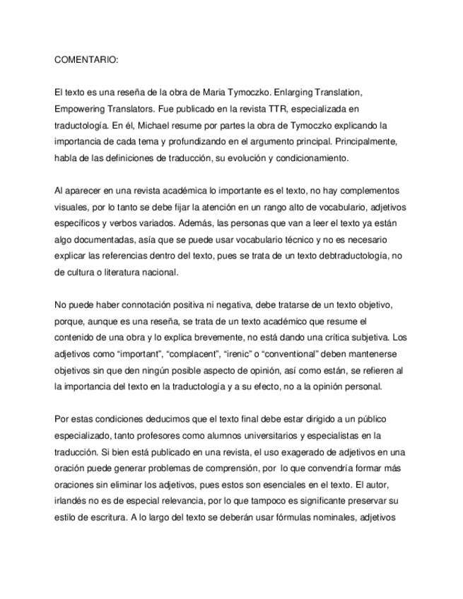 Miniatura del documento Encargo2-Comentario.docx