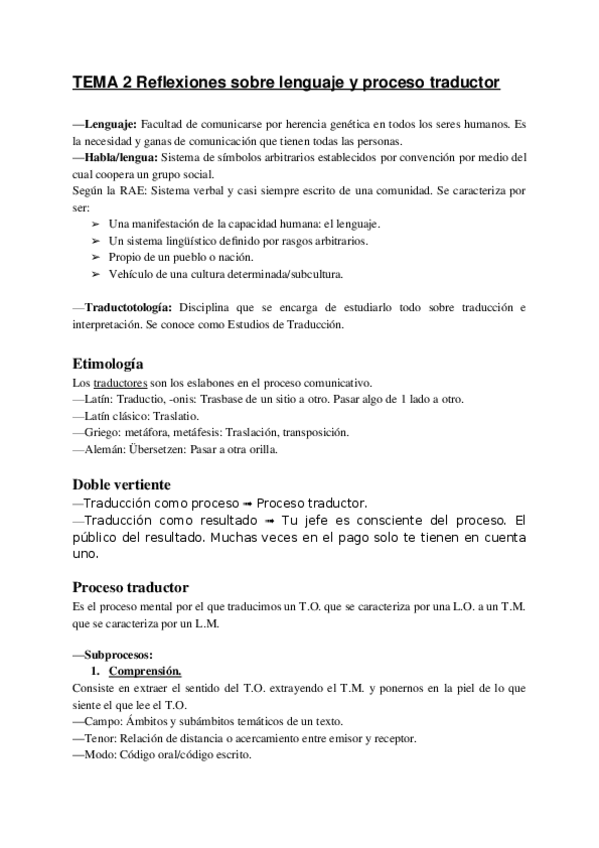 Miniatura del documento TEMA 2 Reflexiones sobre lenguaje y proceso traductor.docx