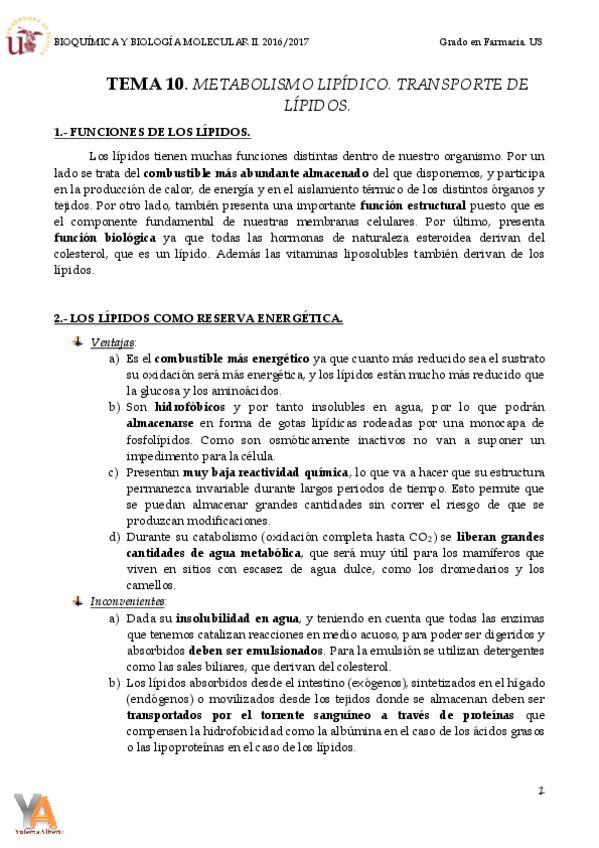 Miniatura del documento TEMA 10 METABOLISMO LIPÍDICO.pdf