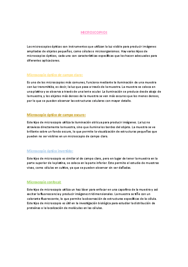 Miniatura del documento MICROSCOPIOS-resumen.pdf