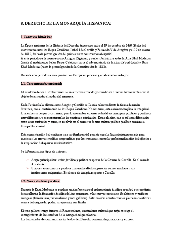 Miniatura del documento 8. Derecho de la monarquía hispánica.pdf