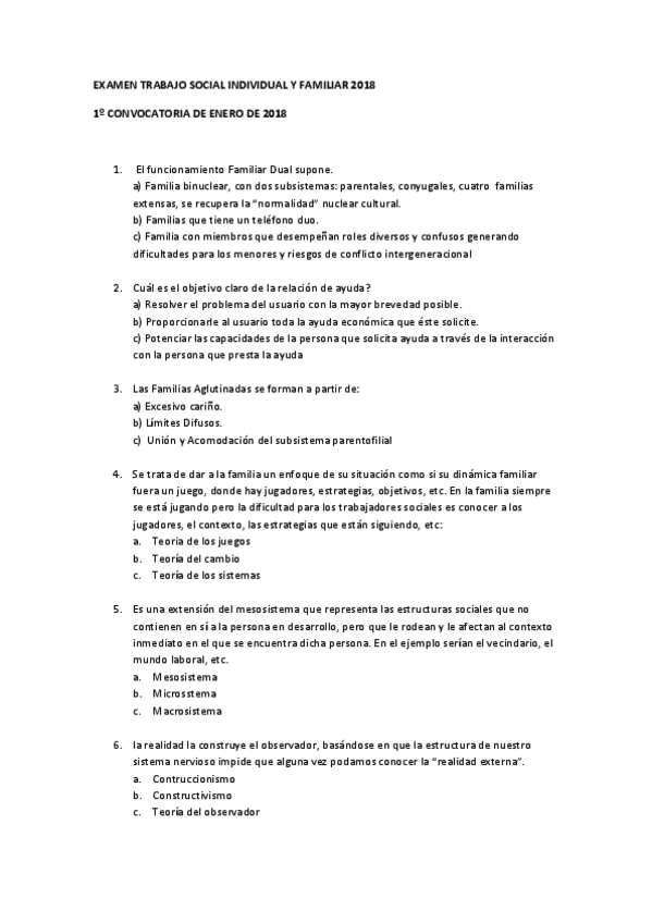 Miniatura del documento EXAMEN TRABAJO SOCIAL INDIVIDUAL Y FAMILIAR 2018.pdf