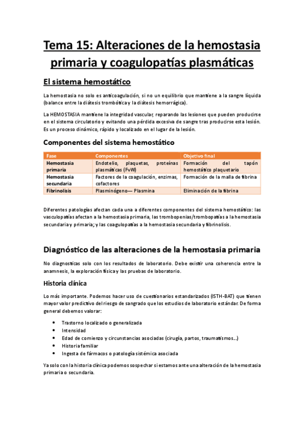 Miniatura del documento Tema-15-Alteraciones-de-hemostasia-primaria-y-coagulopatias-plasmaticas.pdf