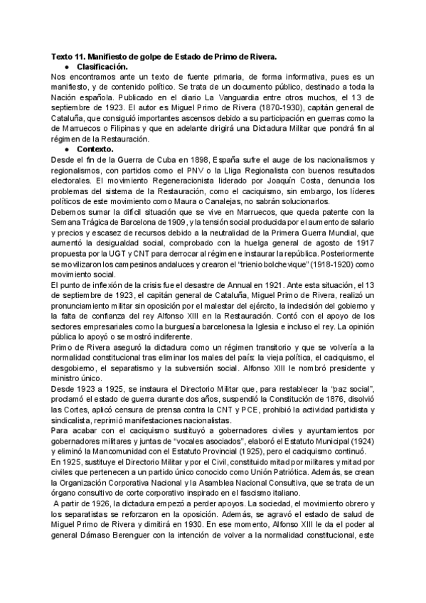 Miniatura del documento Comentario-Texto-11.-Manifiesto-del-golpe-de-Estado-de-Primo-de-Rivera.pdf