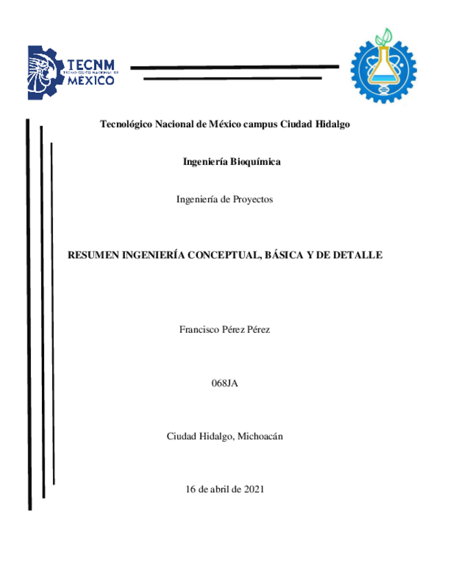 Miniatura del documento Resumen-Ingenieria-Conceptual-Basica-y-de-Detalle-Ingenieria-de-Proyectos-Francisco-Perez-Perez.pdf