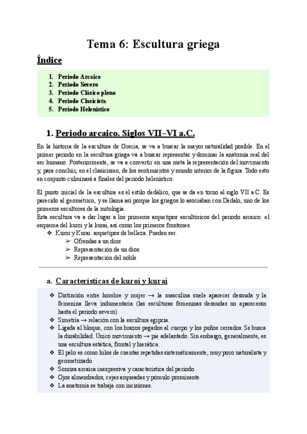 Miniatura del documento Tema-6-Escultura-griega.pdf