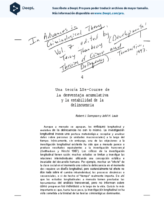 Miniatura del documento Lectura 10 TRADUCIDA - Sampson y Laub (1997).pdf