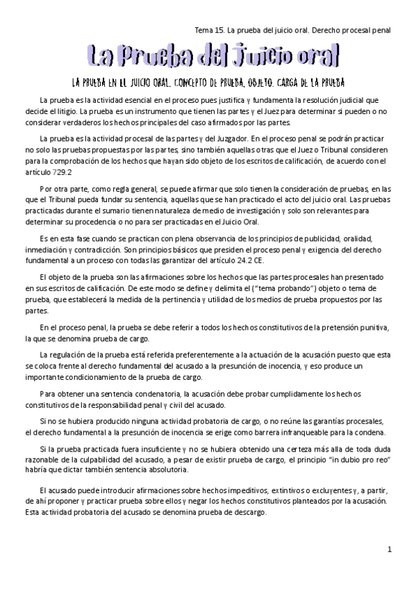 Miniatura del documento Tema-15.-La-prueba-del-juicio-oral.-Derecho-Procesal-Penal.pdf