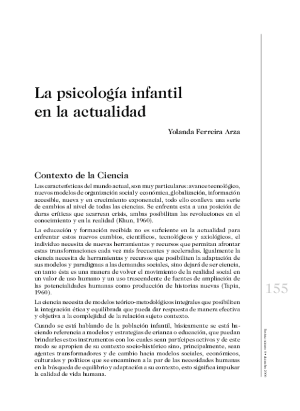 Miniatura del documento 05.-La-psicologia-infantil-en-la-actualidad-Articulo-autor-Yolanda-Ferreira-Arza.pdf