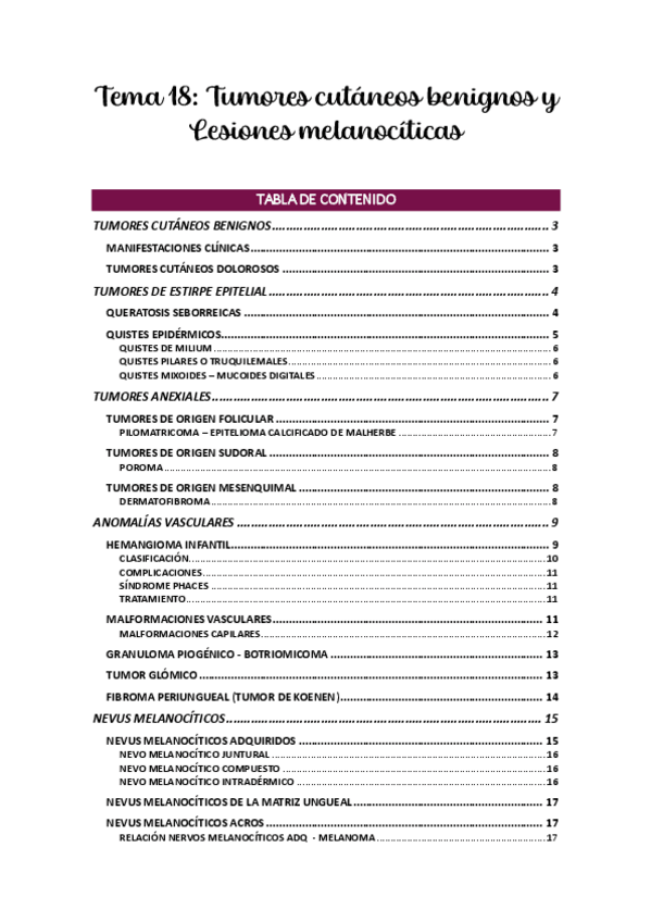 Miniatura del documento T18-TUMORES-BENIGNOS-Y-LESIONES-MELANOCITICAS.pdf