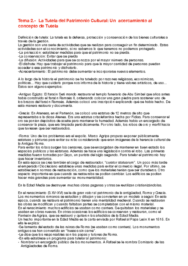 Miniatura del documento Tema 2: La tutela del patrimonio cultural.pdf