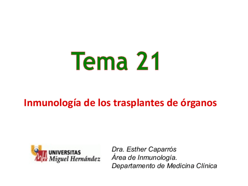 Miniatura del documento Tema-21-Inmunologia-de-los-trasplantes-de-organos.pdf
