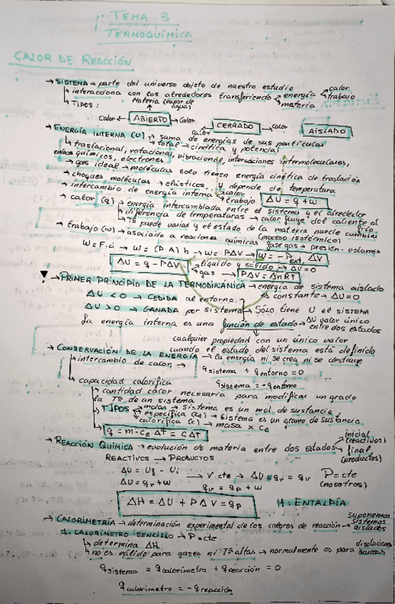 Miniatura del documento T3 Termoquímica Resumen.pdf