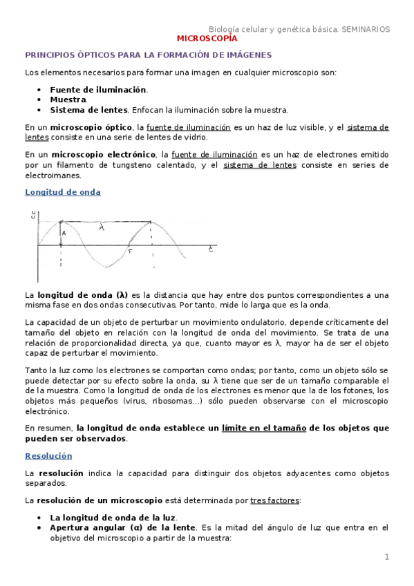 Miniatura del documento Biología celular. SEMINARIOS MICROSCOPÍA.docx