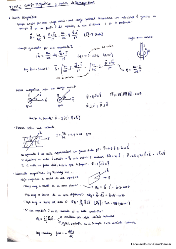 Miniatura del documento Resumen.-Tema-2.-Campo-Magnetico.-Ondas..pdf