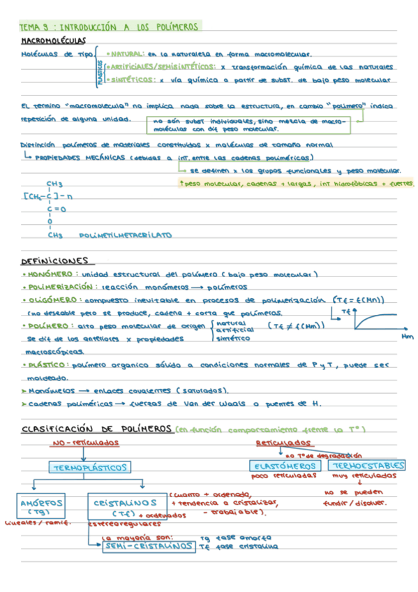Miniatura del documento Tema-9.-Definicion-y-clasificacion-de-polimeros.pdf