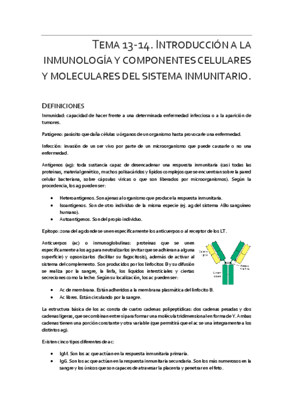 Miniatura del documento Tema-13-14.-Introduccion-a-la-inmunologia-y-componentes-celulares-y-moleculares-del-sistema-inmunitario.pdf