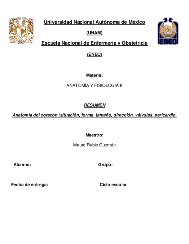 Miniatura del documento Anatomía del corazón situación forma tamaño dirección válvulas pericardio.pdf