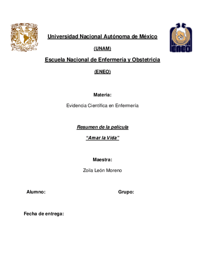 Miniatura del documento Resumen pelicula Amar la vida.pdf