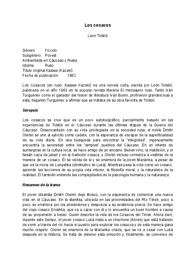 Miniatura del documento Los-cosacos.Leon-Tolstoi.resumen.pdf
