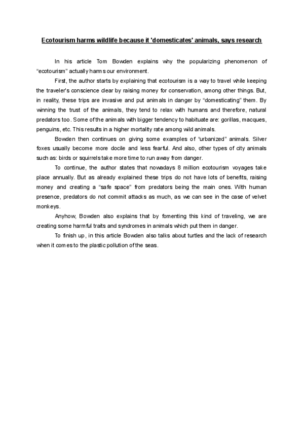 Miniatura del documento CT3-Ecotourism-harms-wildlife-because-it-domesticates-animals-says-research.pdf