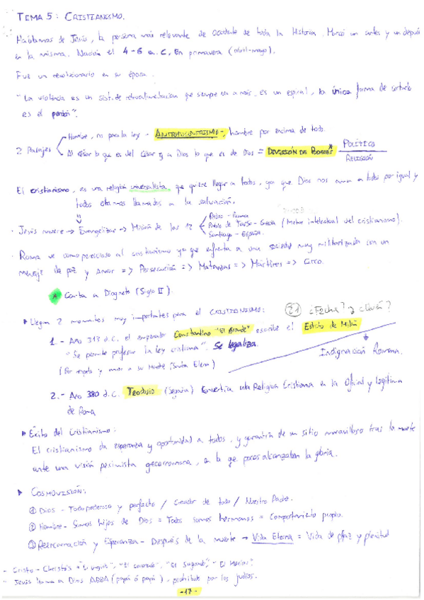 Miniatura del documento Tema 5. Cristianismo.pdf