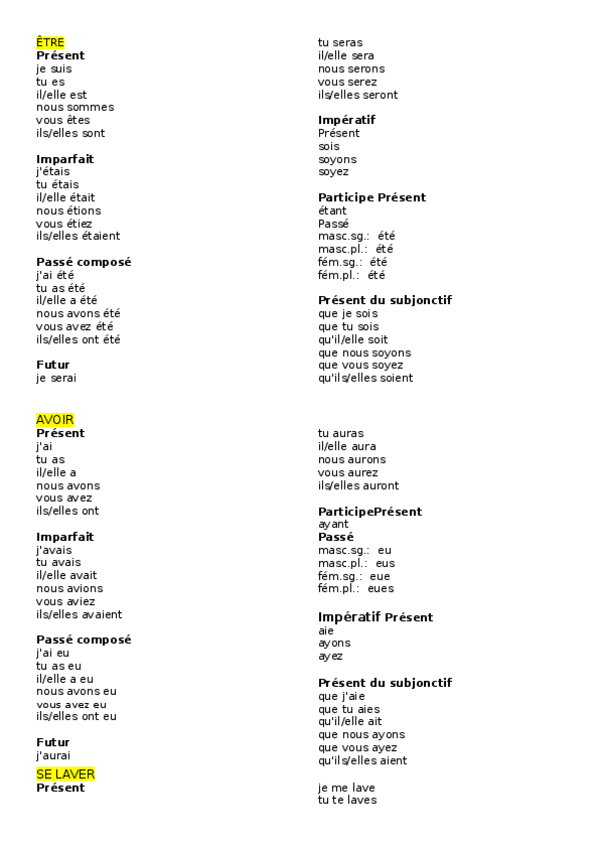 Miniatura del documento VERBOS FRANCÉS.docx