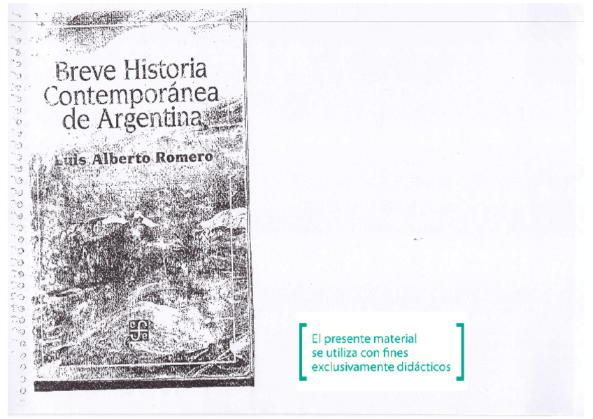 Miniatura del documento ROMEROLuisALberto.BrevehistoriacontemporaneadelaArgentina.pags.231-282.pdf