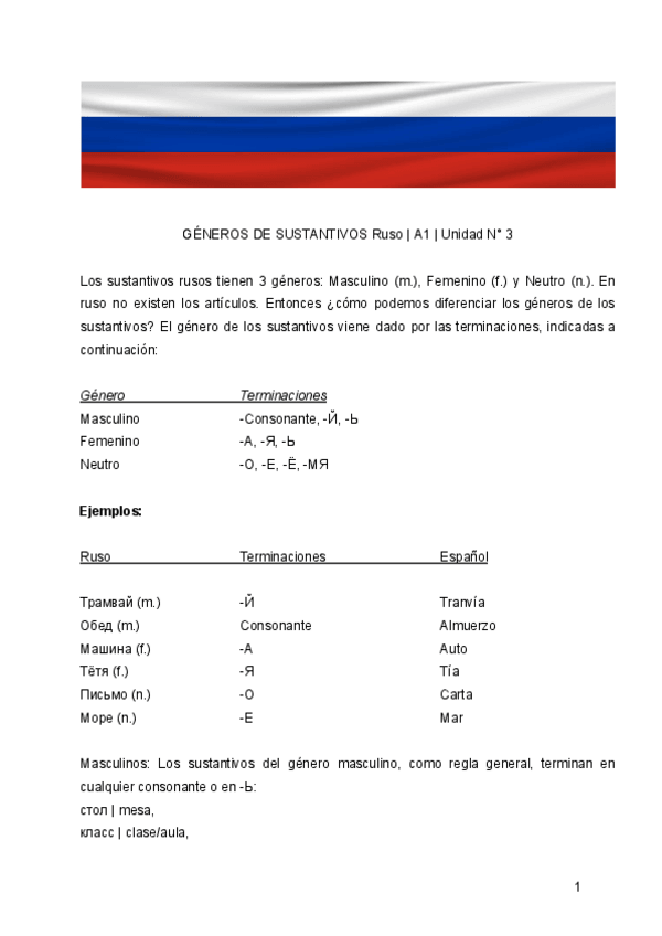 Miniatura del documento GENEROS-DE-SUSTANTIVOS-Ruso--A1--Unidad-N-3.pdf